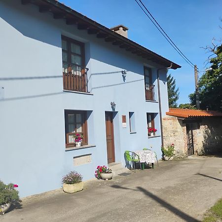 Casa Rural Casa Azul Villahormes Esterno foto