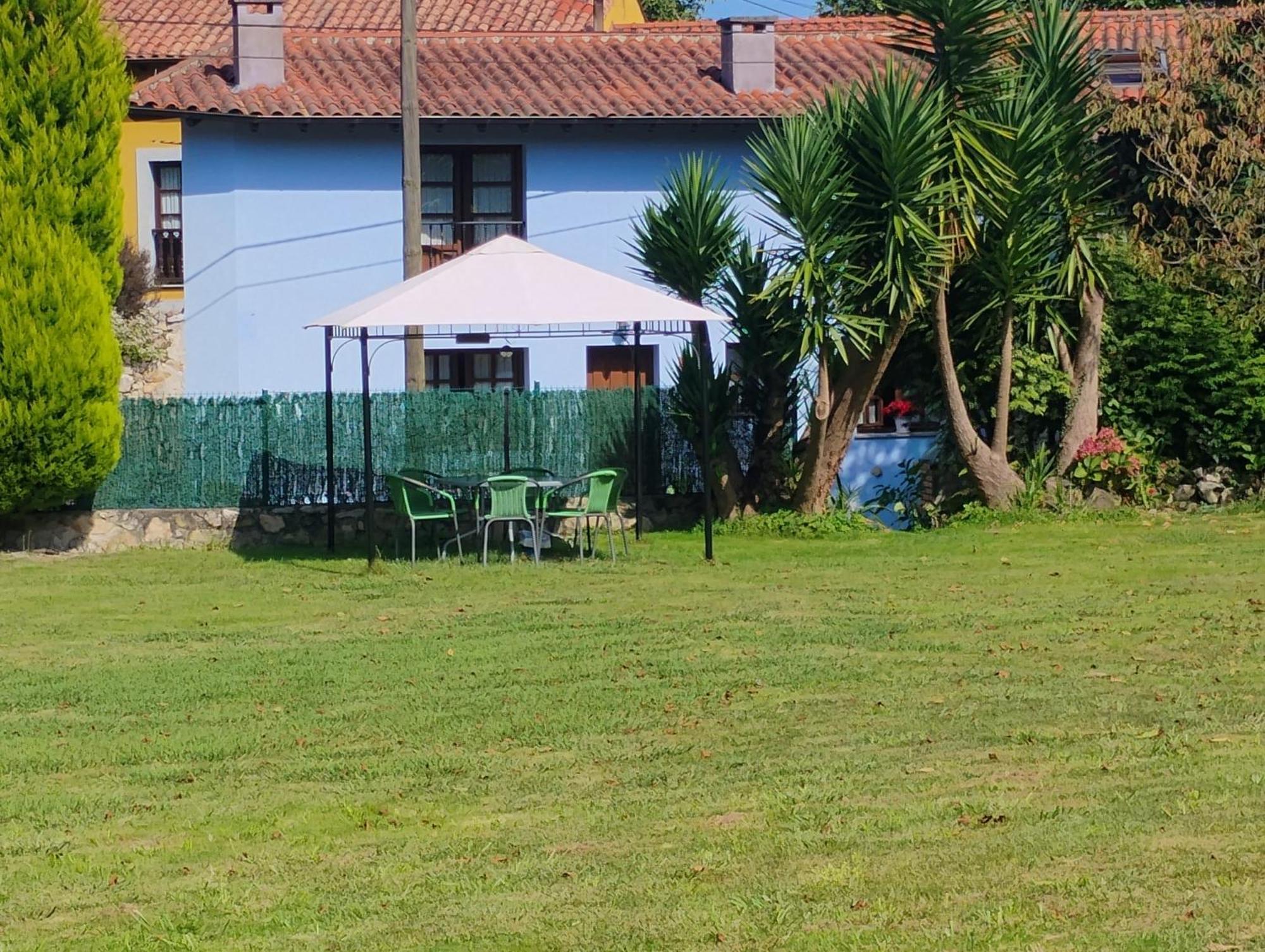 Casa Rural Casa Azul Villahormes Esterno foto