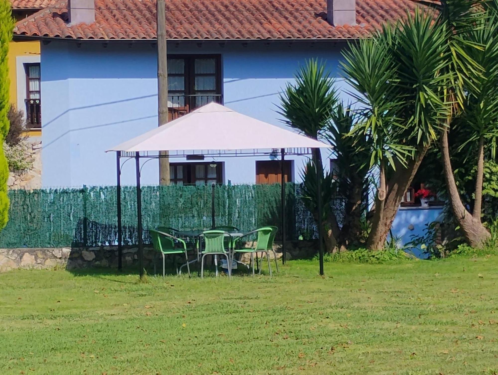 Casa Rural Casa Azul Villahormes Esterno foto